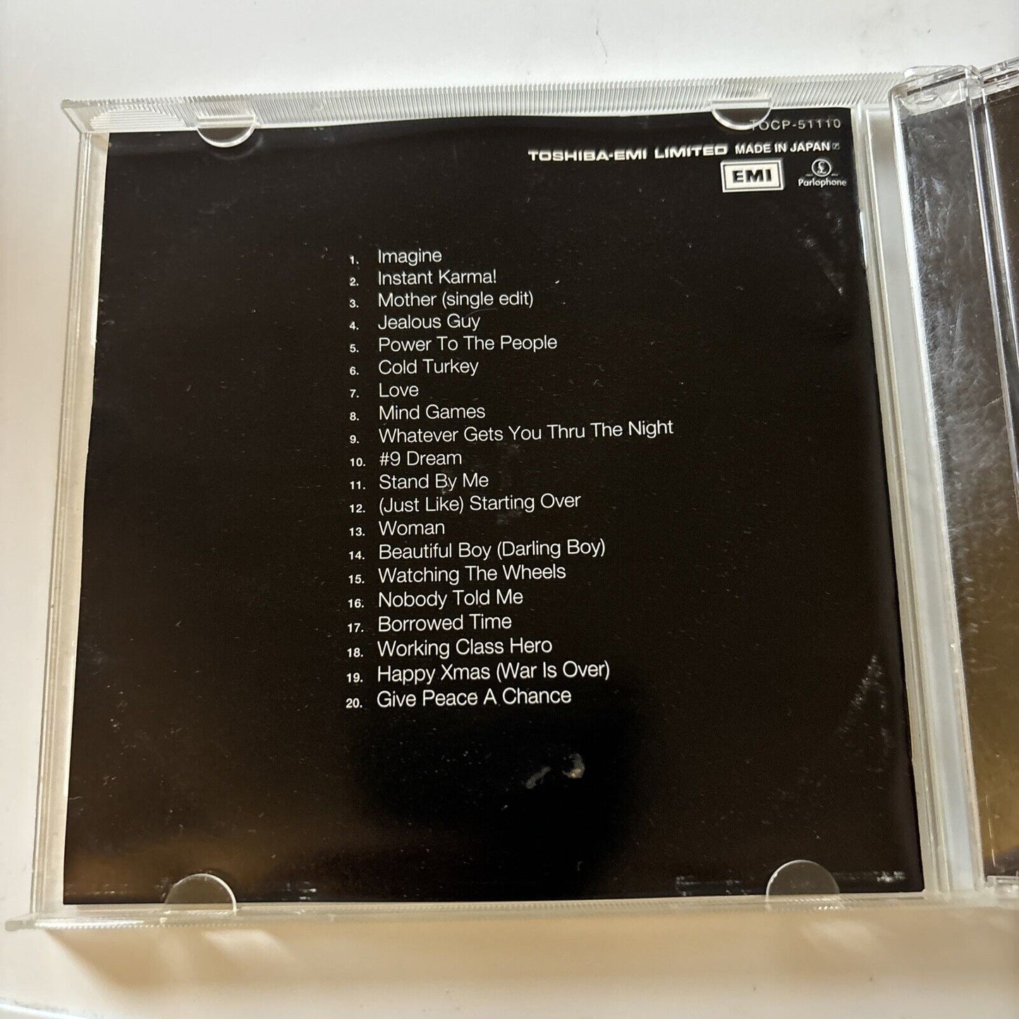 John Lennon - Lennon Legend (CD, 1998)  Japan Tocp-51110