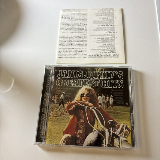 Janis Joplin - Janis Joplin's Greatest Hits (CD, 1973) Japan Srcs-9805