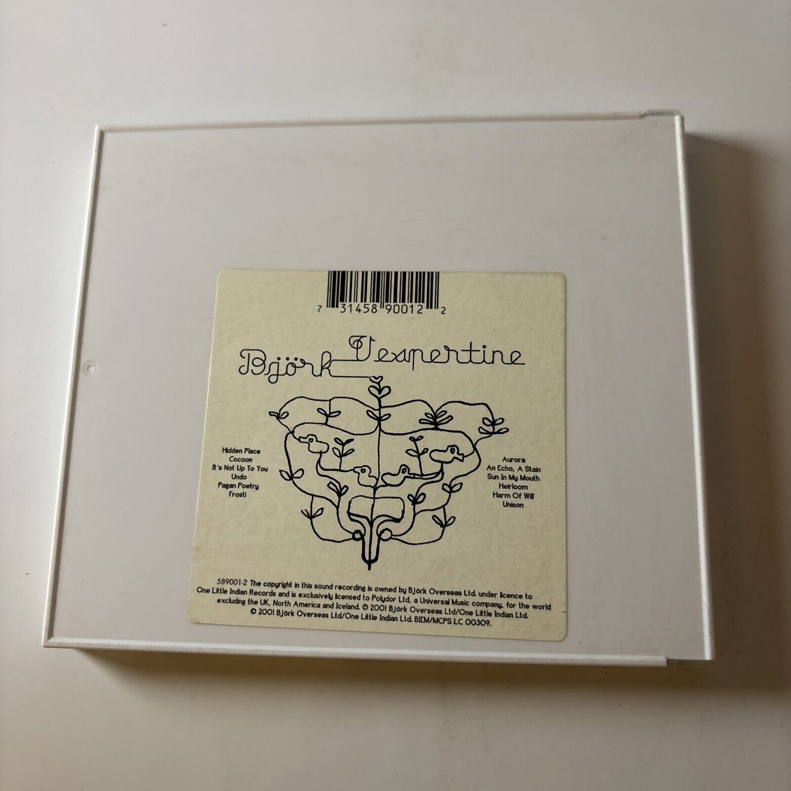 Björk Bjork - Vespertine (CD, 2001) – Retro Unit