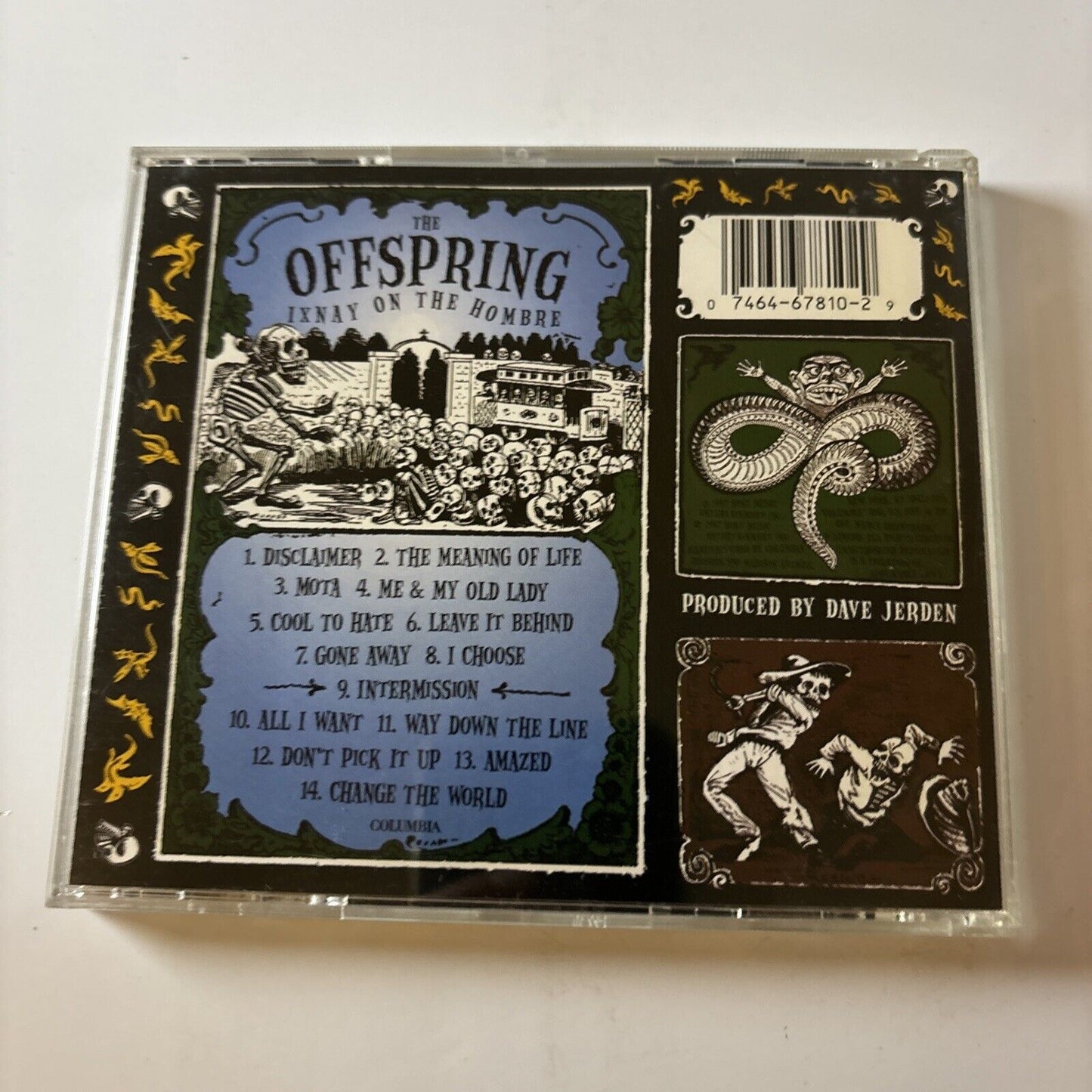 The Offspring - Ixnay on the Hombre (CD, 1997) Ck-67810