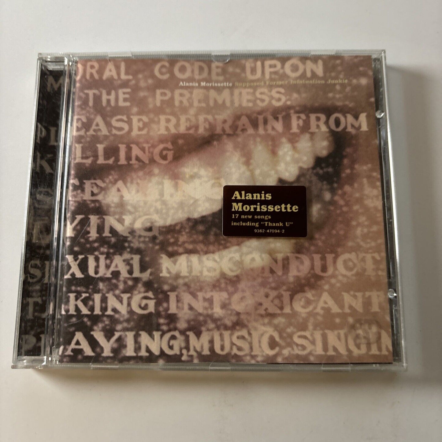 Alanis Morissette - Supposed Former Infatuation Junkie (CD, 1998)