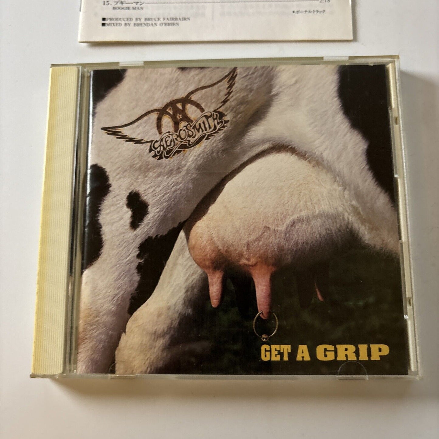 Aerosmith - Get A Grip (CD, 1993) Japan Mvcg-108