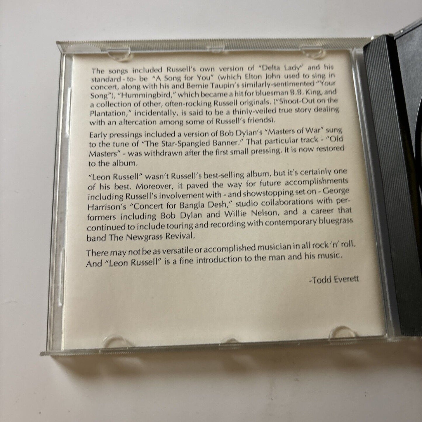 Leon Russell by Leon Russell  (CD, 1989) Srz-8001