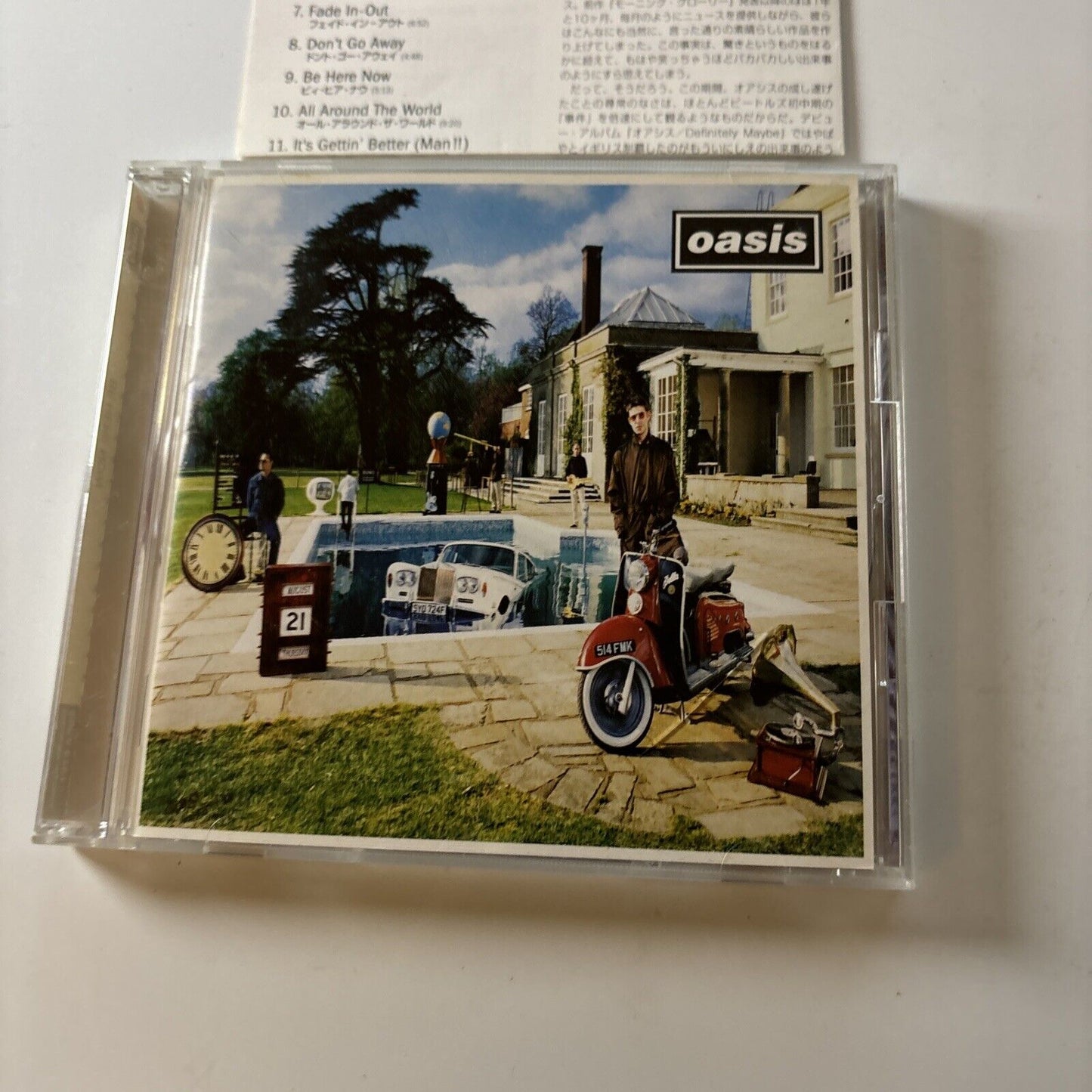 Oasis - Be Here Now (CD, 1997) Japan Esca-6767