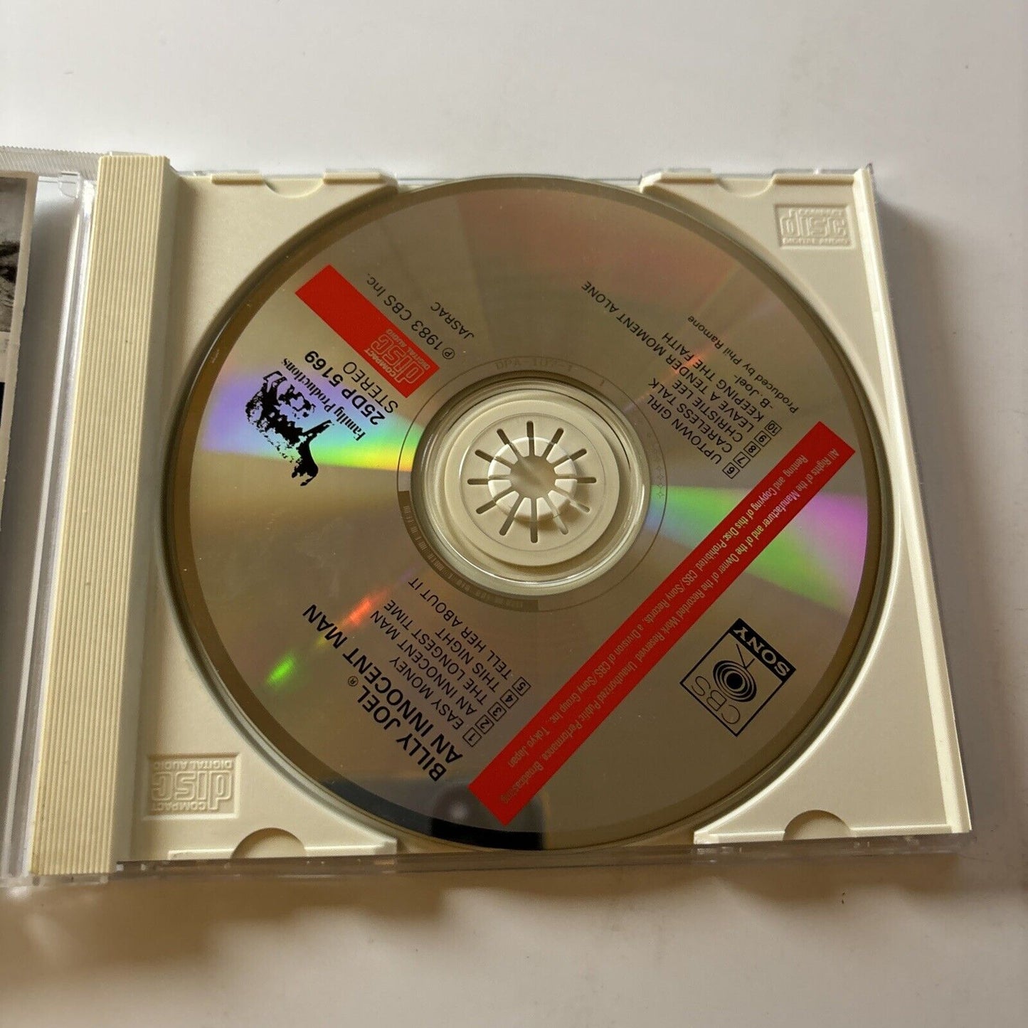 Billy Joel - An Innocent Man (CD, 1983) Japan 25dp-5169