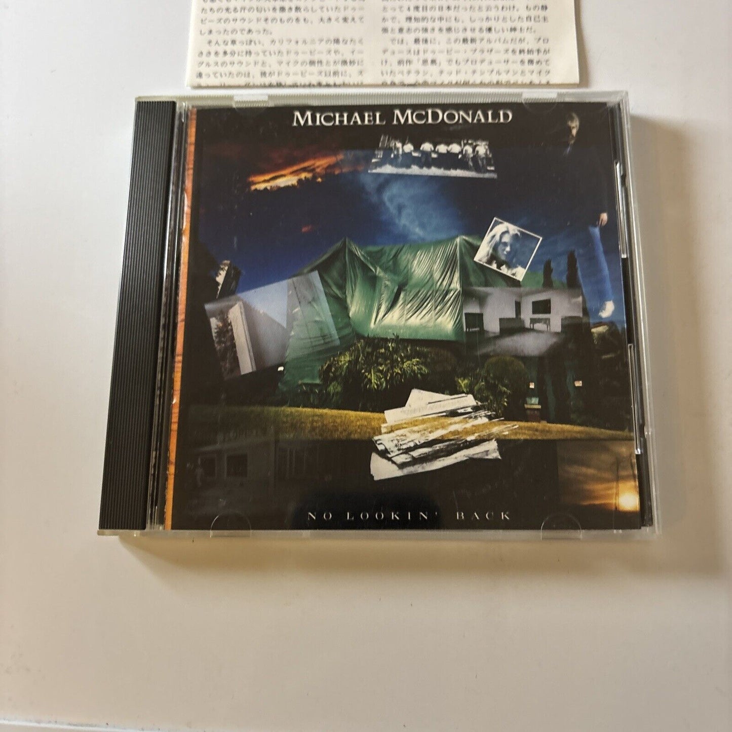 Michael McDonald - No Lookin' Back (CD, 1985) Japan 32xd-325