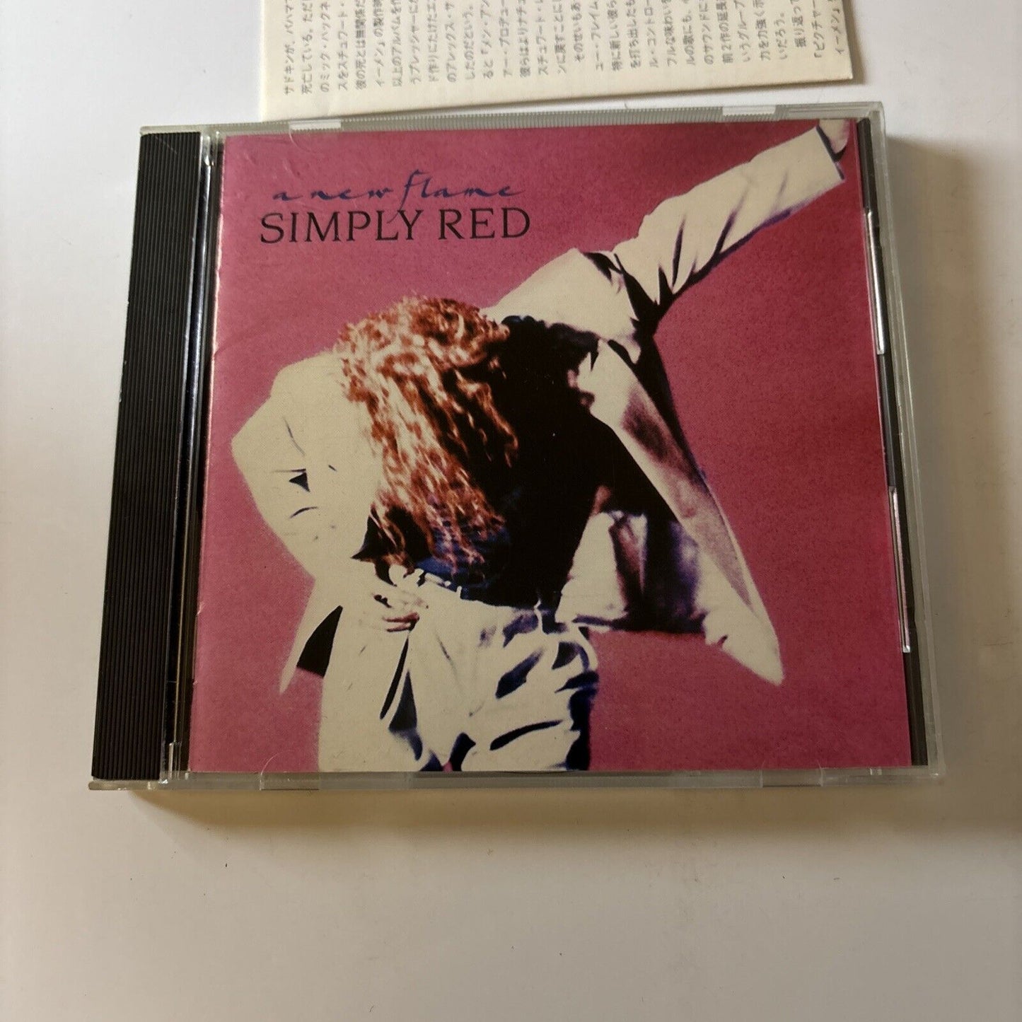 Simple Red - A New Flame (CD, 1989)  Japan 22p2-2636