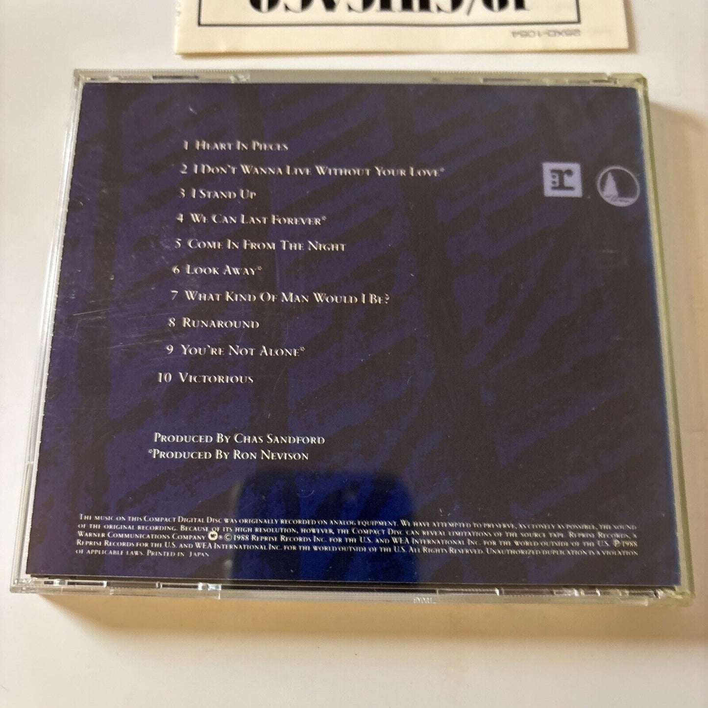 Chicago - 19 (CD, 1988) Japan 25xd-1054