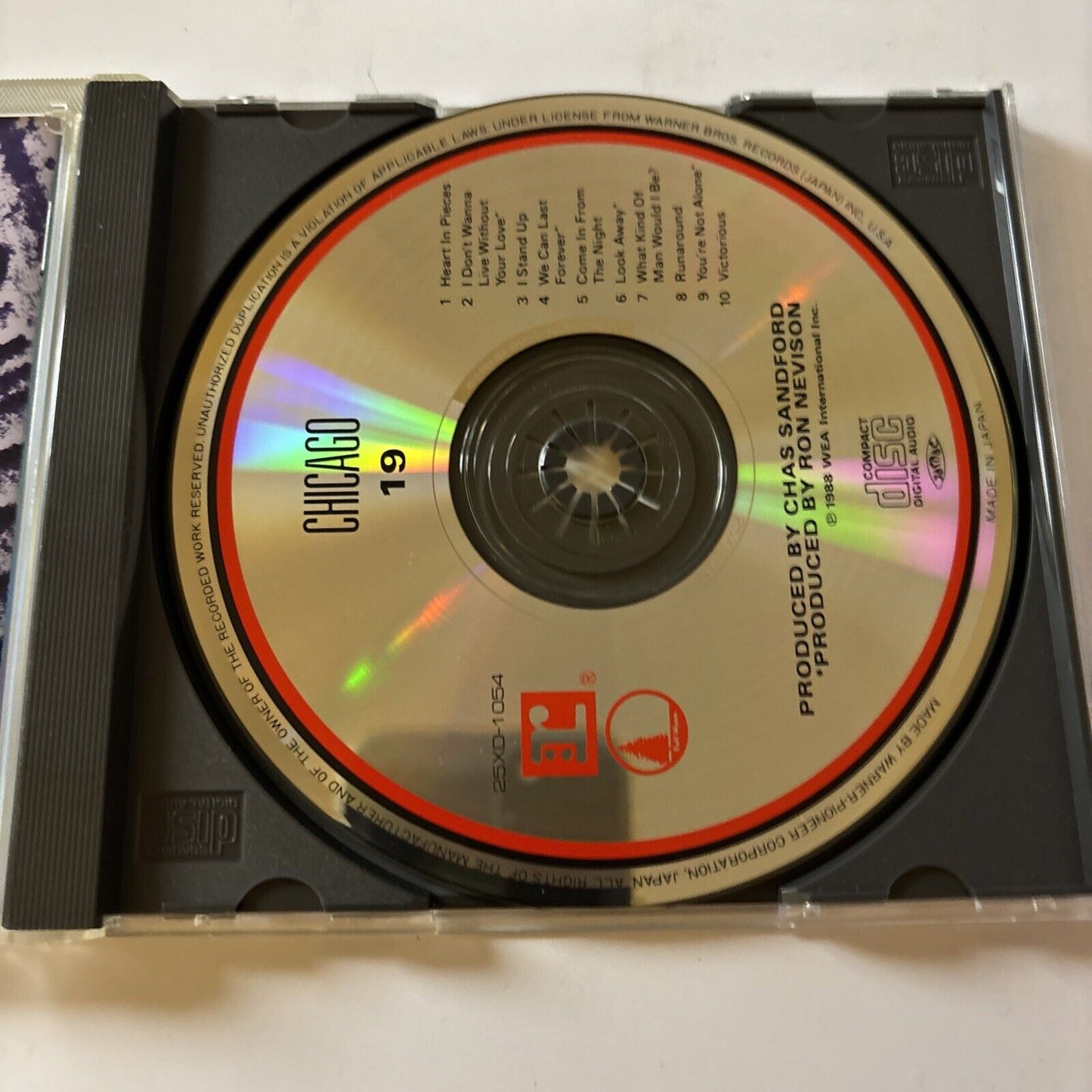 Chicago - 19 (CD, 1988) Japan 25xd-1054