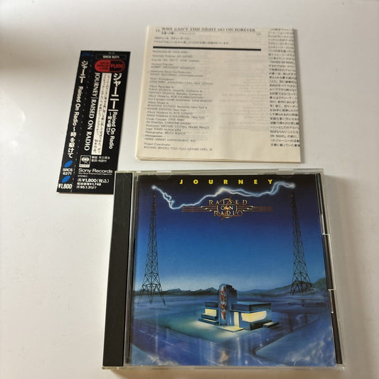 Journey - Raised On Radio (CD, 1986) Obi Japan Srcs-6271