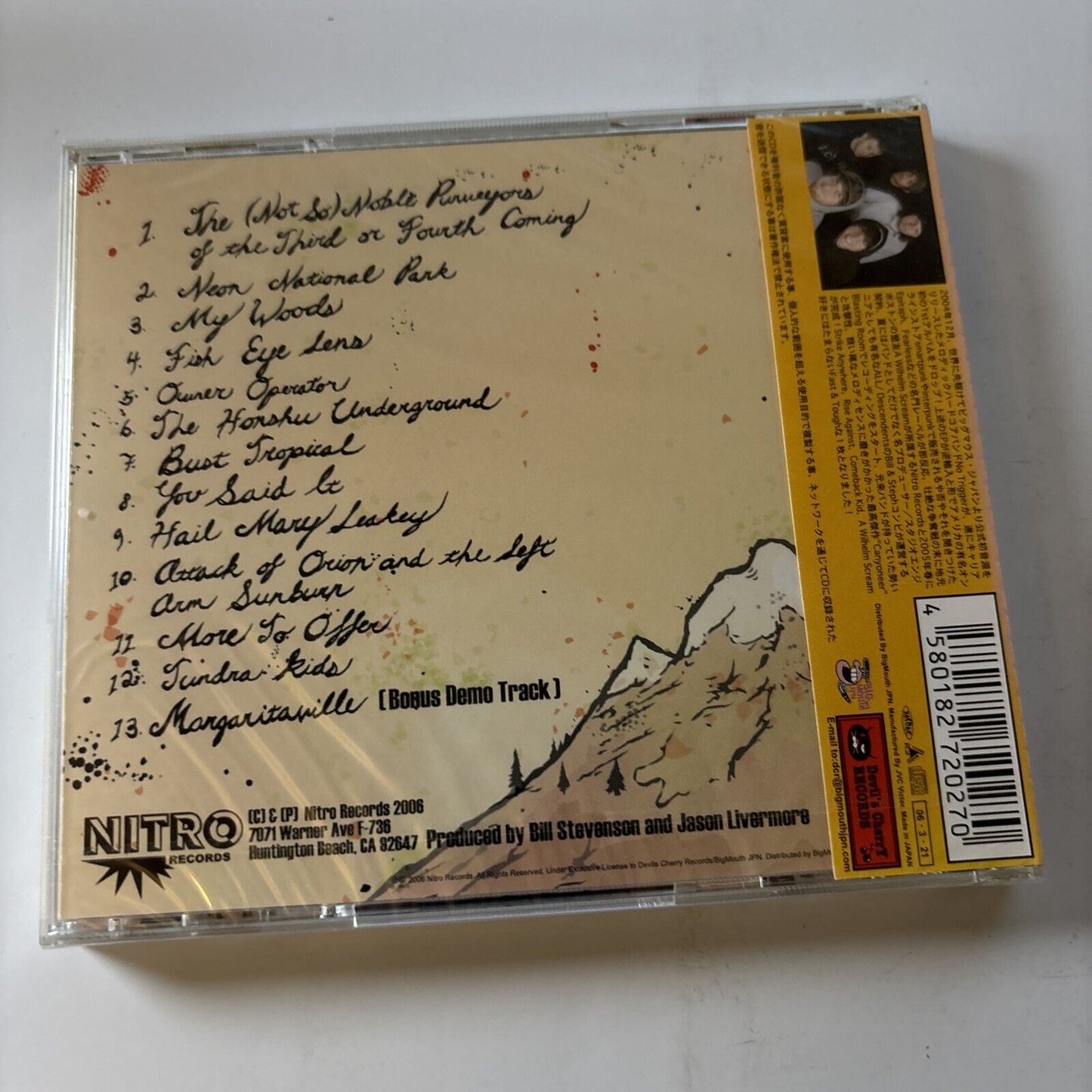 No Trigger - Canyoneer (CD, 2006) Obi Japan Dcrbj0002 *New Sealed*