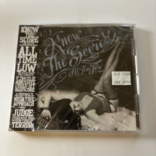 Know the Score - All Time Low (CD, 2006) *New Sealed*