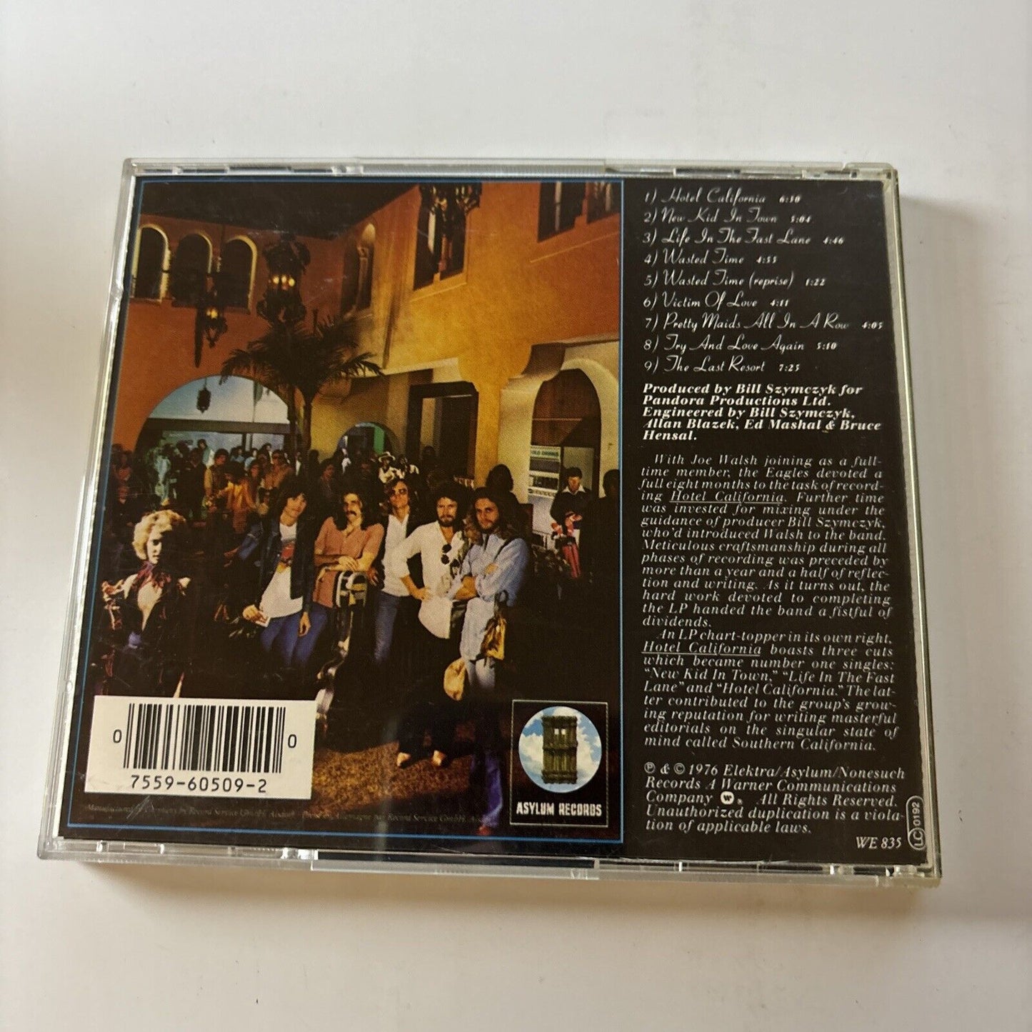 Eagles - Hotel California (CD, 1990)