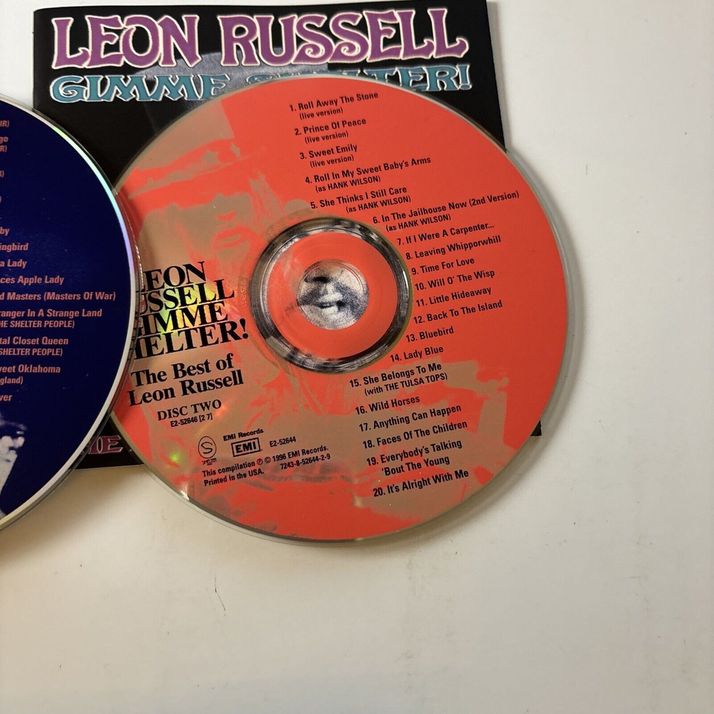 Leon Russell - Gimme Shelter!: The Best of Leon Russell (CD, 1996) Es-52644