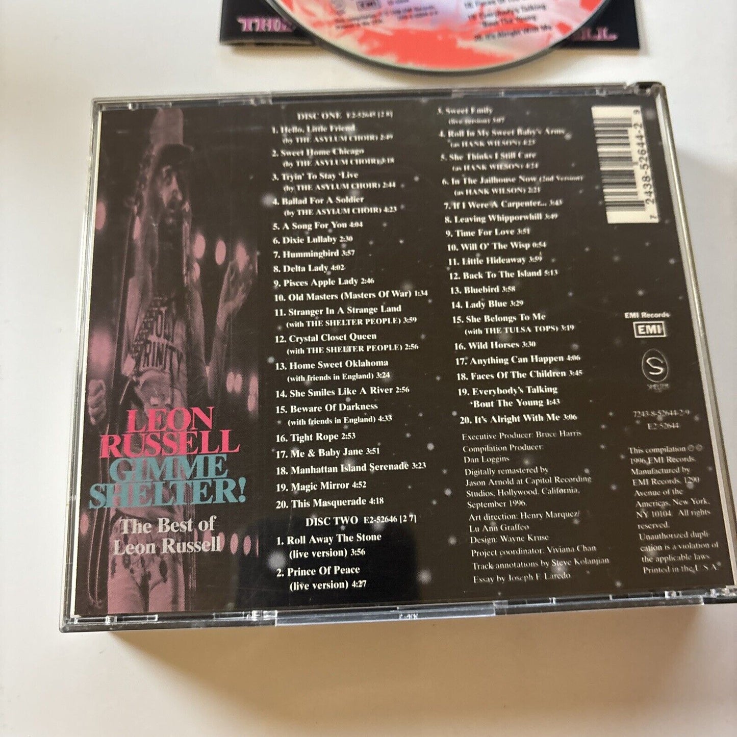 Leon Russell - Gimme Shelter!: The Best of Leon Russell (CD, 1996) Es-52644