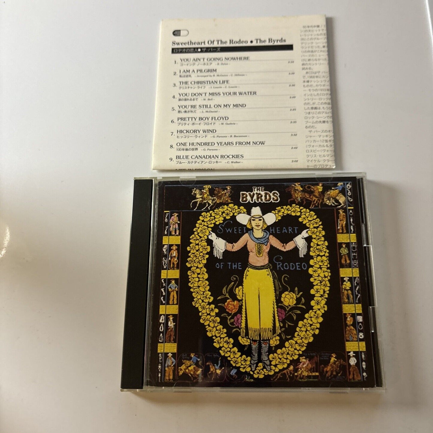 The Byrds - Sweetheart Of The Rodeo (CD, 1994) Japan Srcs-6387