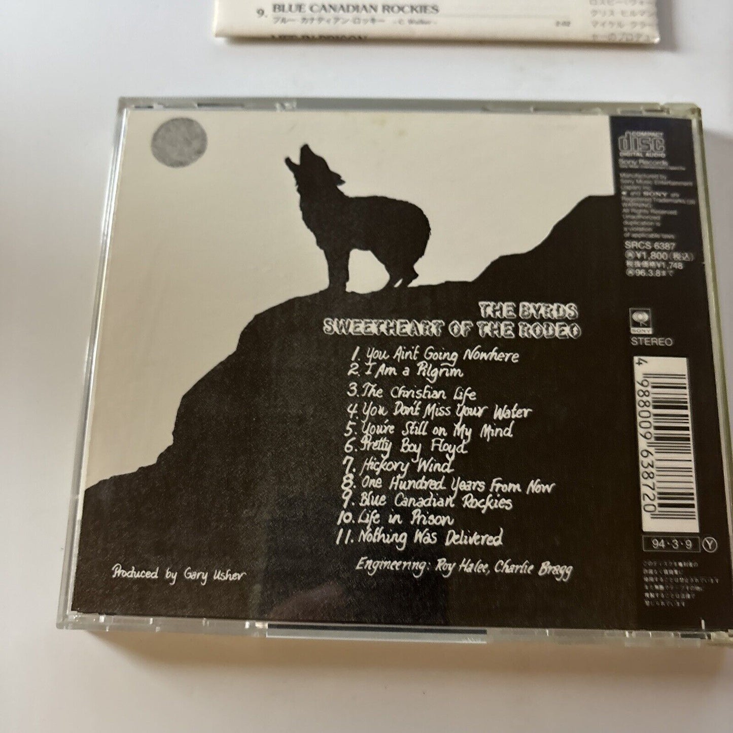 The Byrds - Sweetheart Of The Rodeo (CD, 1994) Japan Srcs-6387