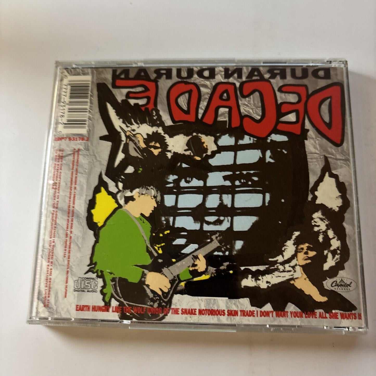 Duran Duran - Decade: Greatest Hits  (CD, 1989) Cdp7931782