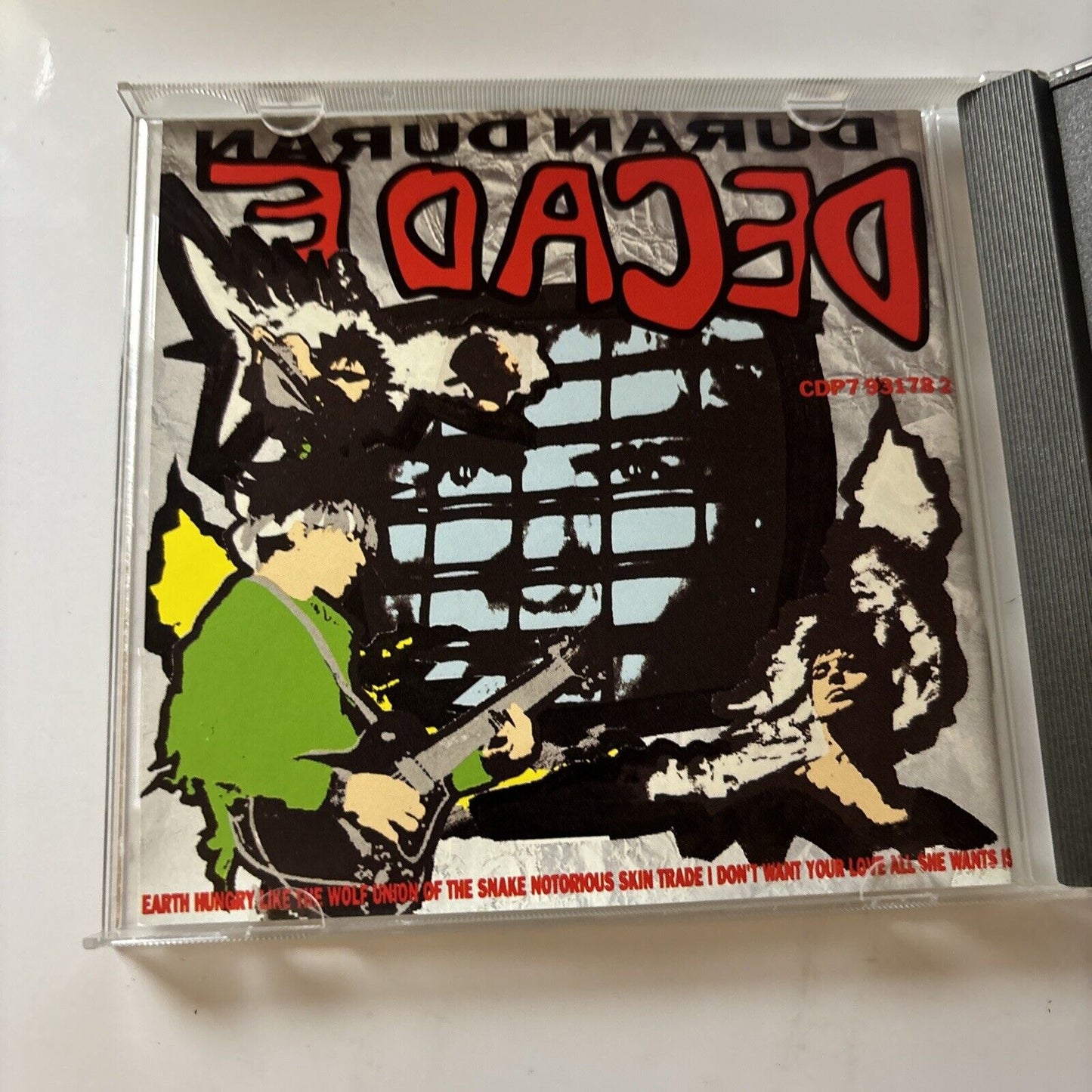 Duran Duran - Decade: Greatest Hits  (CD, 1989) Cdp7931782