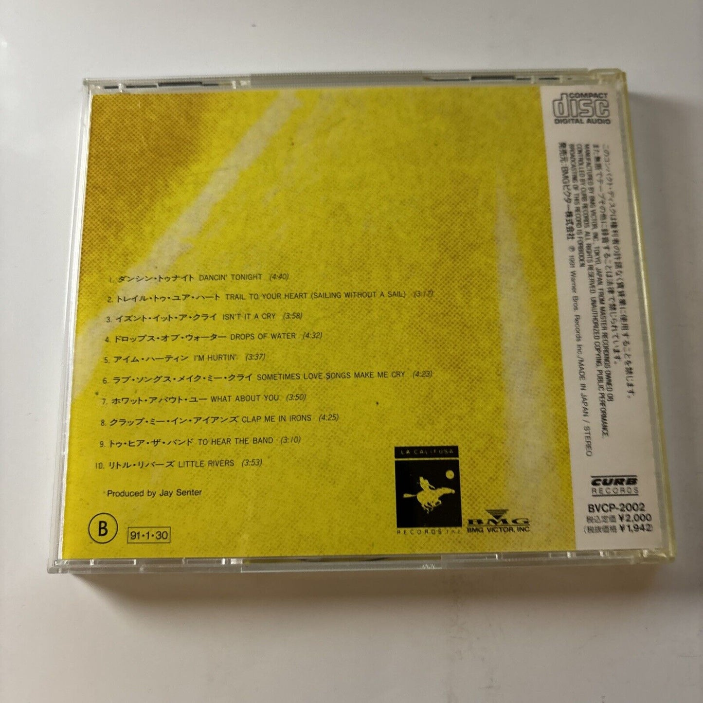 Bill LaBounty - Rain In My Life (CD, 1991) Japan Bvcp-2002
