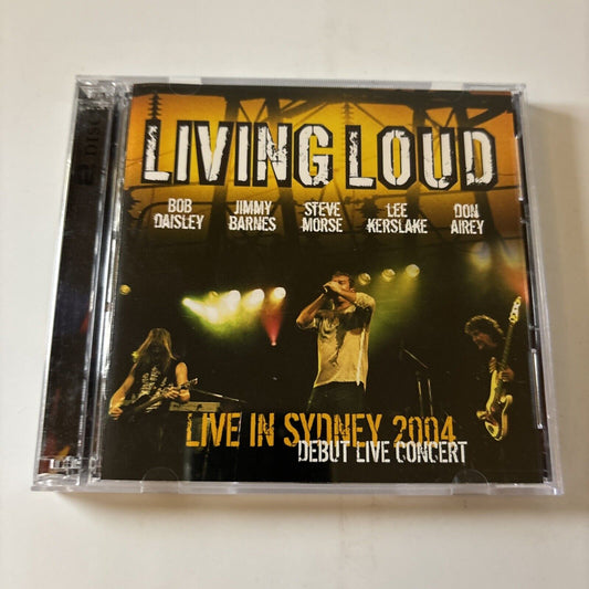 Living Loud - Live In Sydney 2004 Debut Live Concert (CD, 2005, 2-Disc) Tmm-170