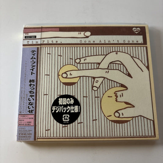 Tim Fite - Gone Ain't Gone (CD, 2005) Obi Japan Eicp-565 *New*