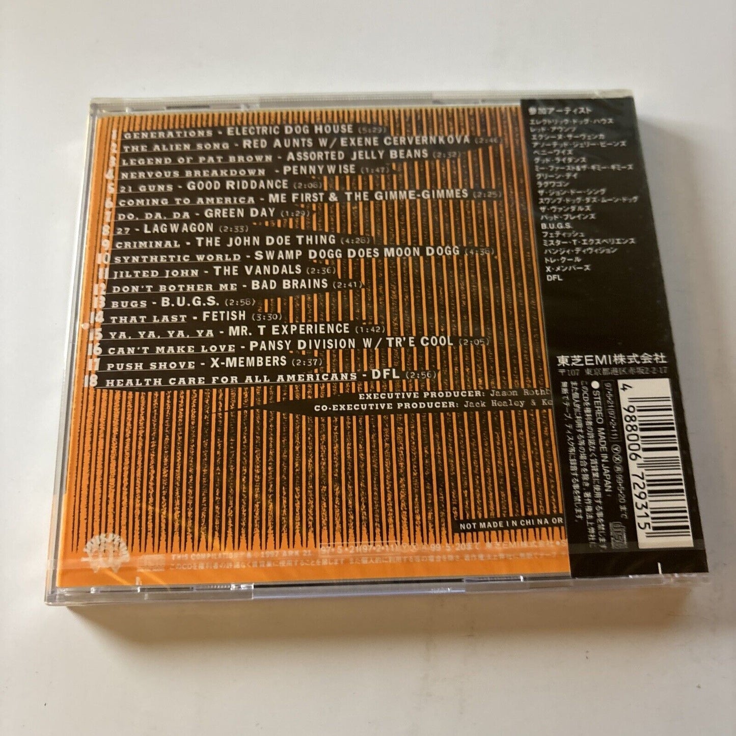 Generations I - A Punk Look At Human Rights (CD, 1997) Obi Japan Tocp-50207 New