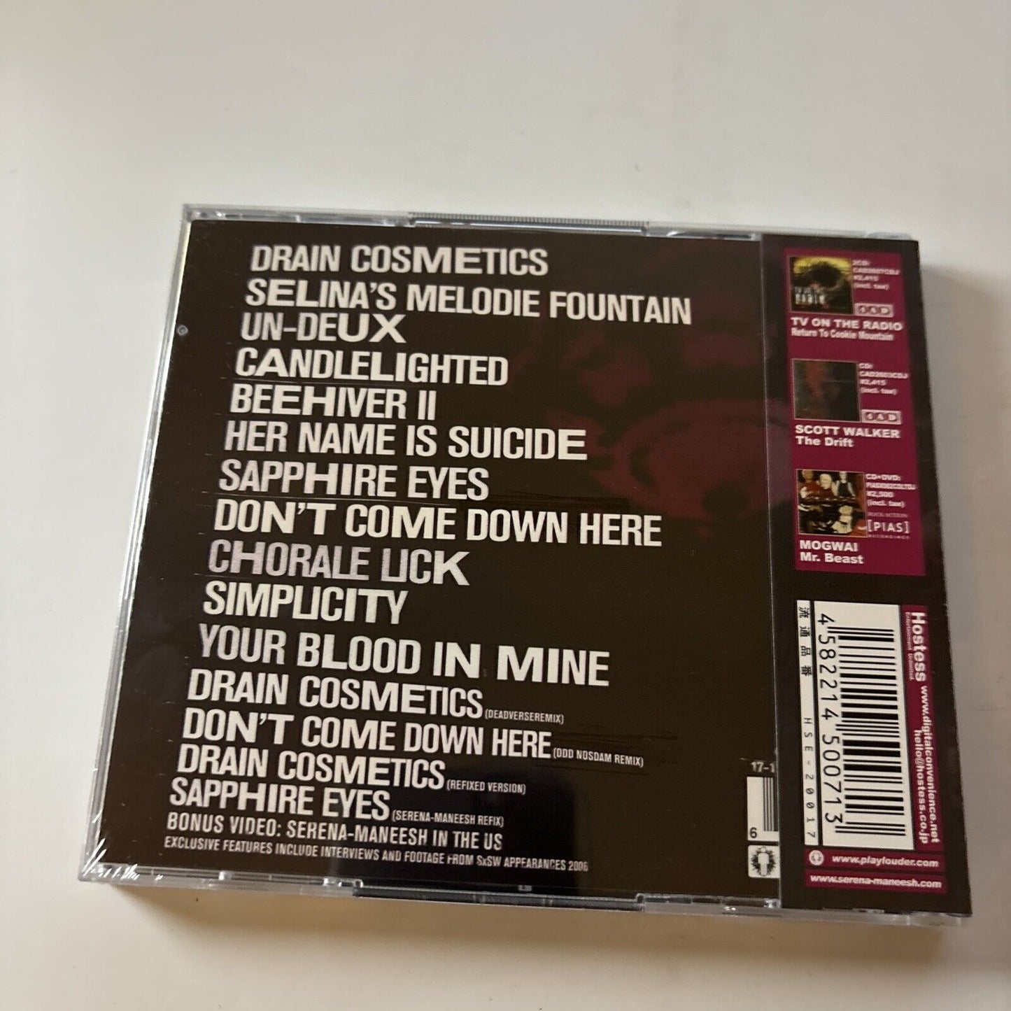 Serena-Maneesh by Serena-Maneesh (CD, 2005) *New Sealed* Japan Obi