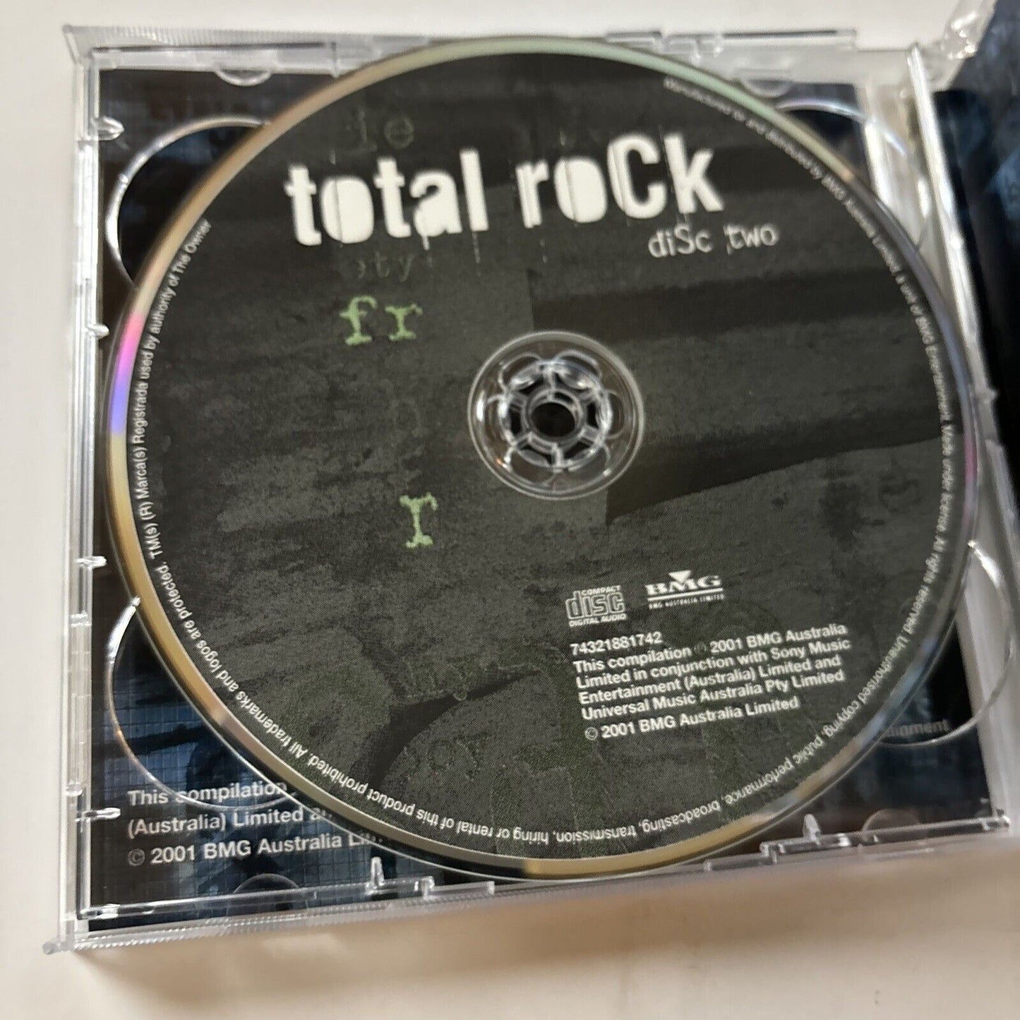 Total Rock by Various Artists (CD, 2002, 2-Disc)