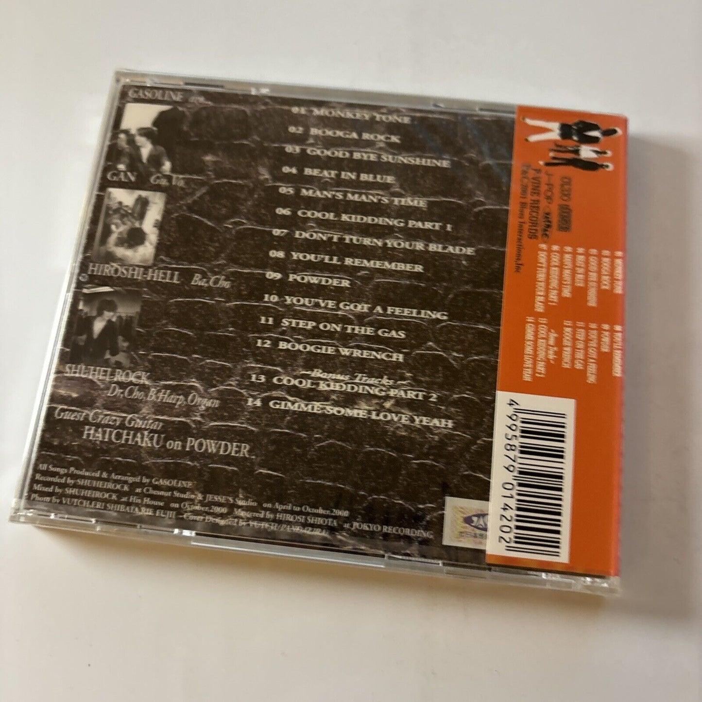 Gasoline - Fake To Fame (CD, 2001) Japan Obi Pcd-4142 *New Sealed*