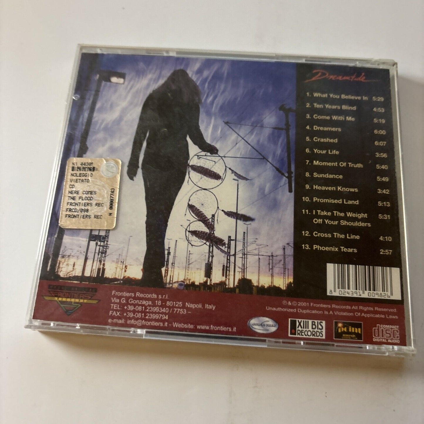 Dreamtide - Here Comes the Flood (CD, 2003) Frcd098 *New Sealed*