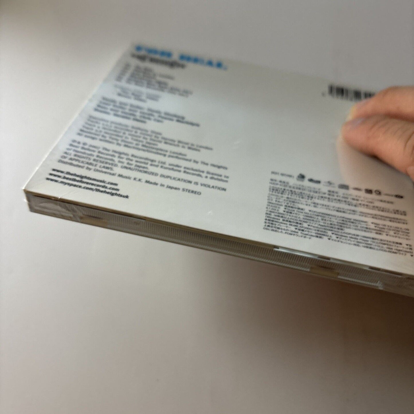 The Heights - For Real (CD, 2007) Japan Hjcp-5 *New Sealed*