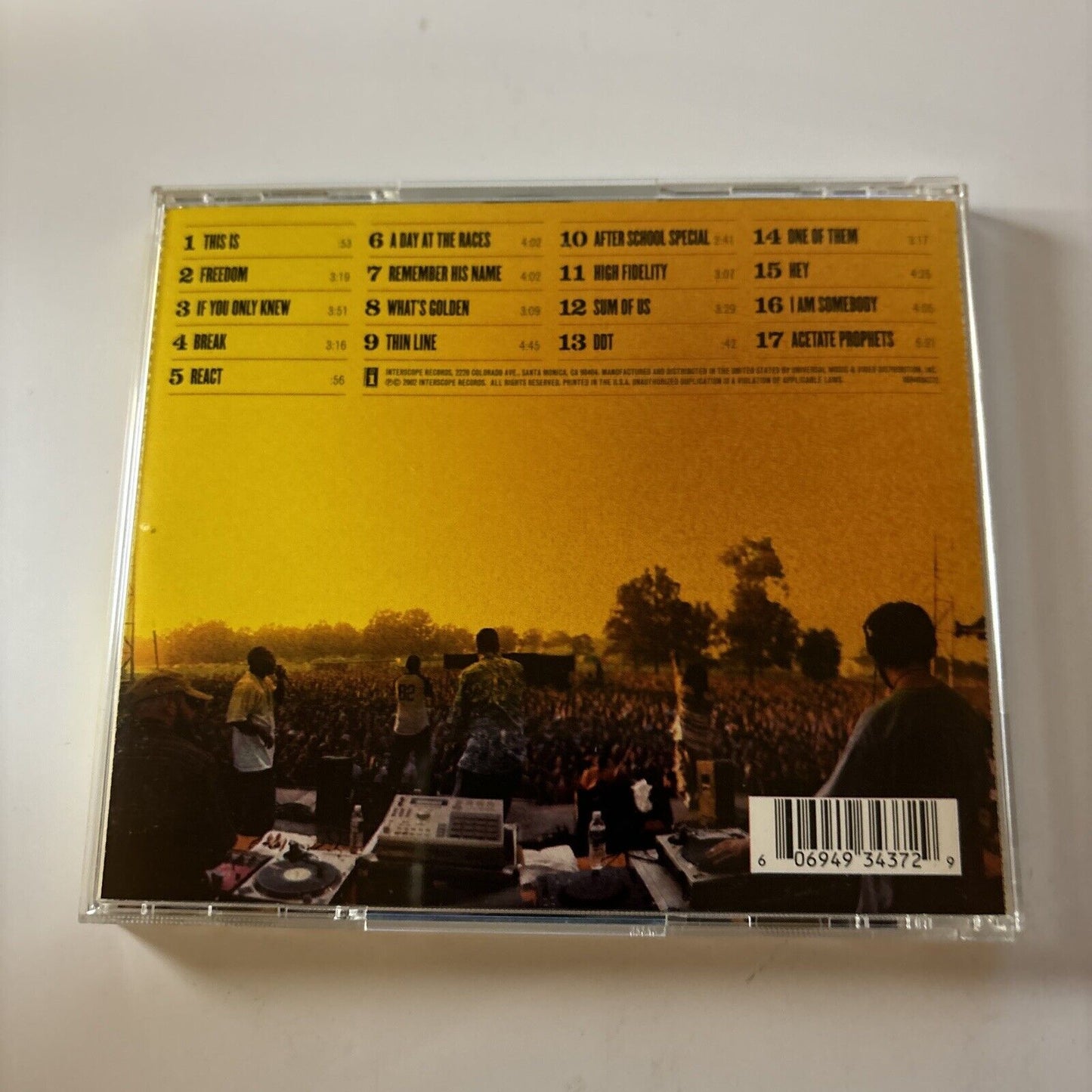 Jurassic 5 - Power in Numbers (CD, 2002)