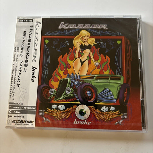 Kazzer - Broke (CD, 2006) Japan Obi Ddcy-2012 *New Sealed*