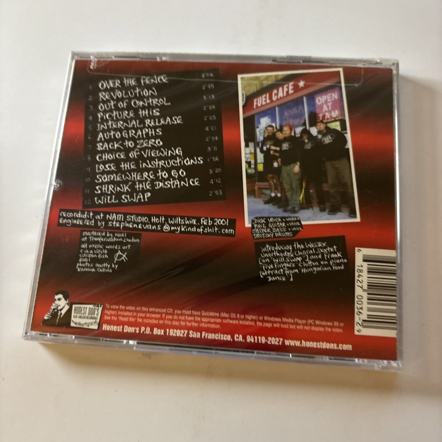 Citizen Fish - Life Size (CD, 2001) Don-036-2 *New Sealed*