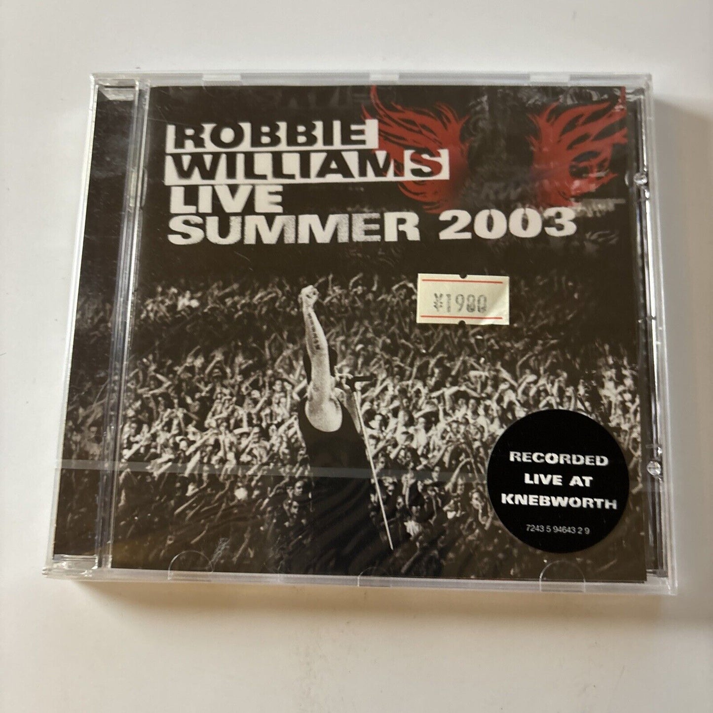 Robbie Williams - Live: Summer 2003 (CD, 2003) *New Sealed*