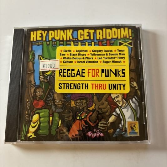 Hey Punk...Get Riddim by Various Artists (CD, 2001) Vr127 *New Sealed*