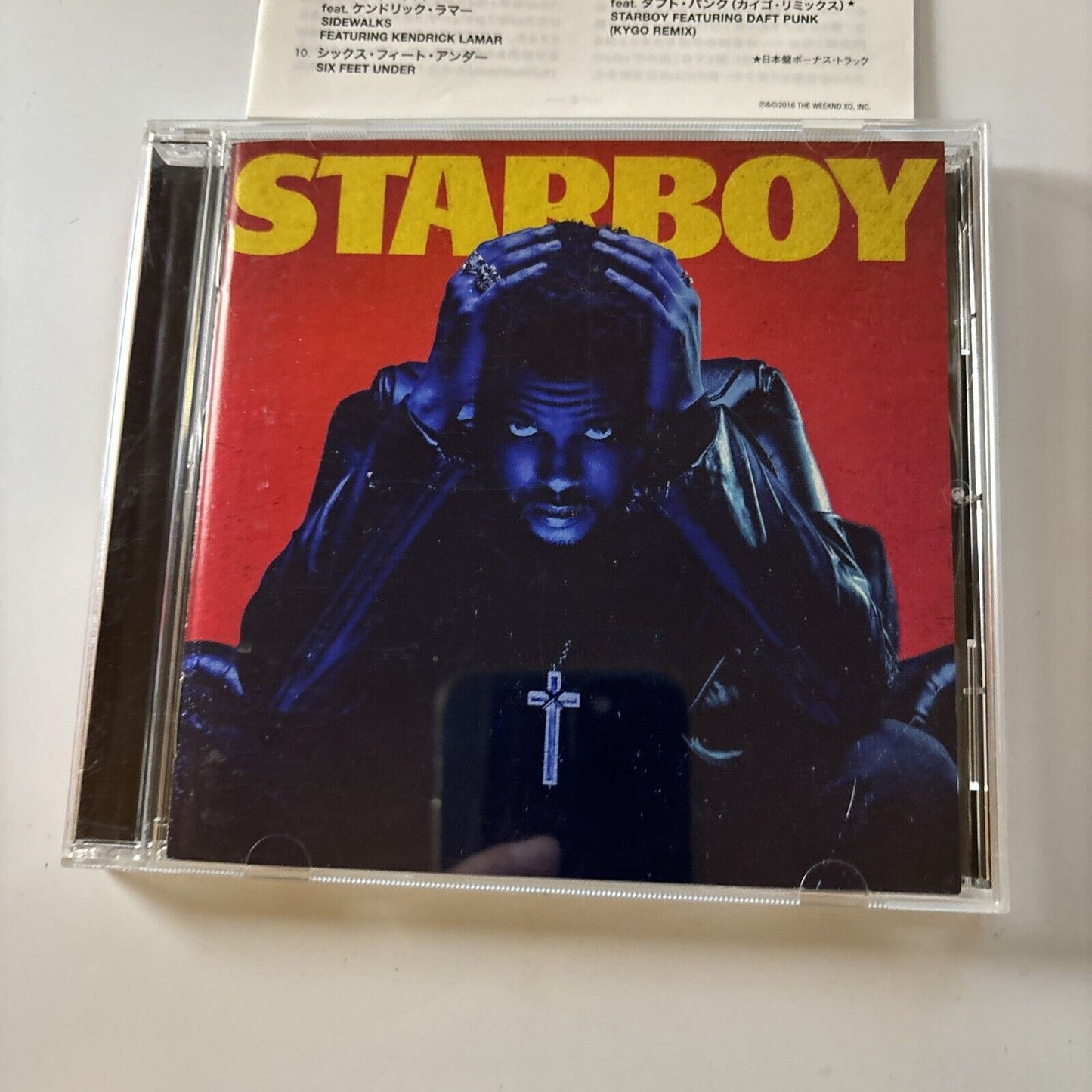 The Weeknd - Starboy - Bonus Japan Track (CD, 2016) Japan Uicu-1282