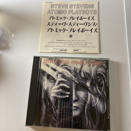 Steve Stevens - Atomic Playboys (CD, 1989) Japan 22p2-2951