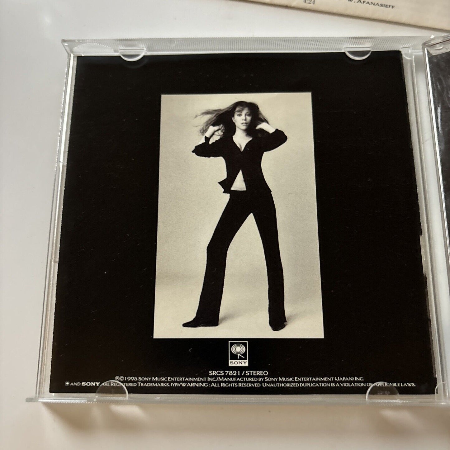 Mariah Carey - Daydream [Bonus Japan Track] (CD, 1995) Japan Srcs-7821