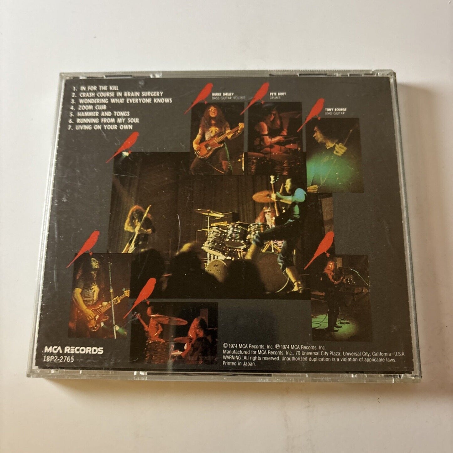 Budgie - In For The Kill (CD, 1974) Japan 18p2-2765