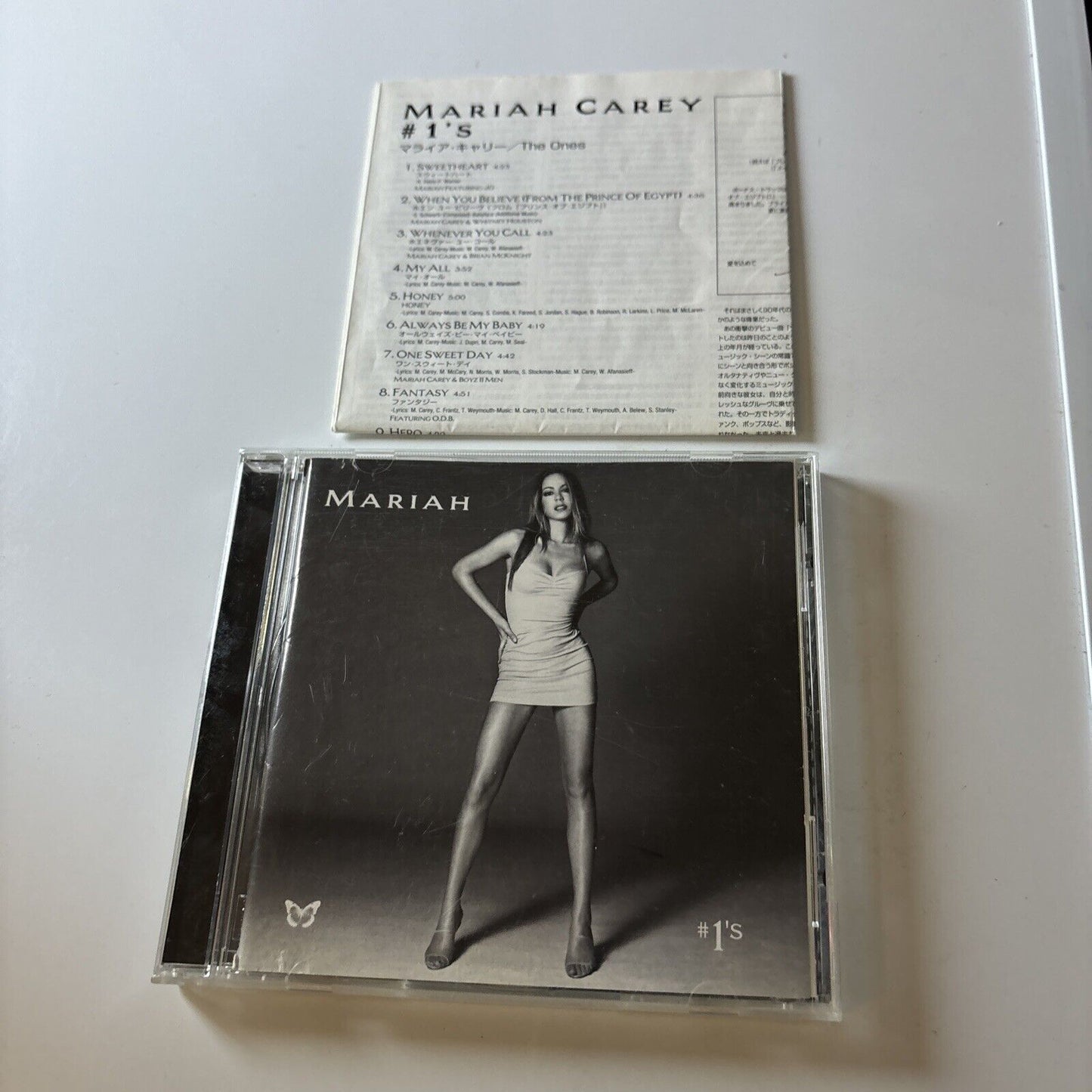 Mariah Carey - #1's (CD, 1998) Japan Srcs-8820