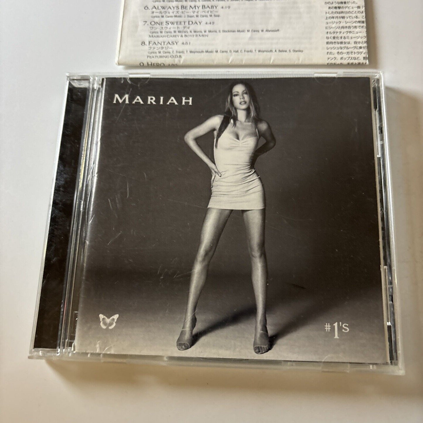 Mariah Carey - #1's (CD, 1998) Japan Srcs-8820