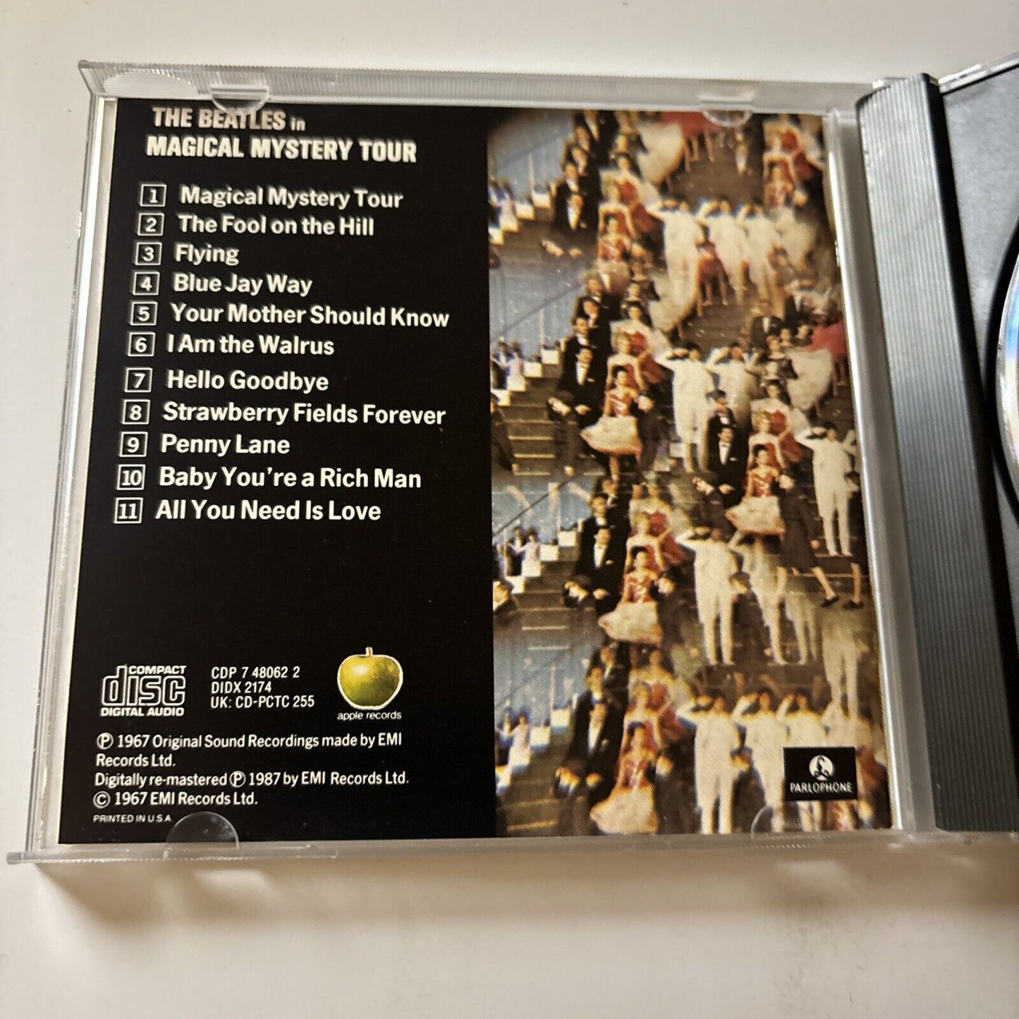 The Beatles - Magical Mystery Tour (CD, 1988) Cdp-7480622