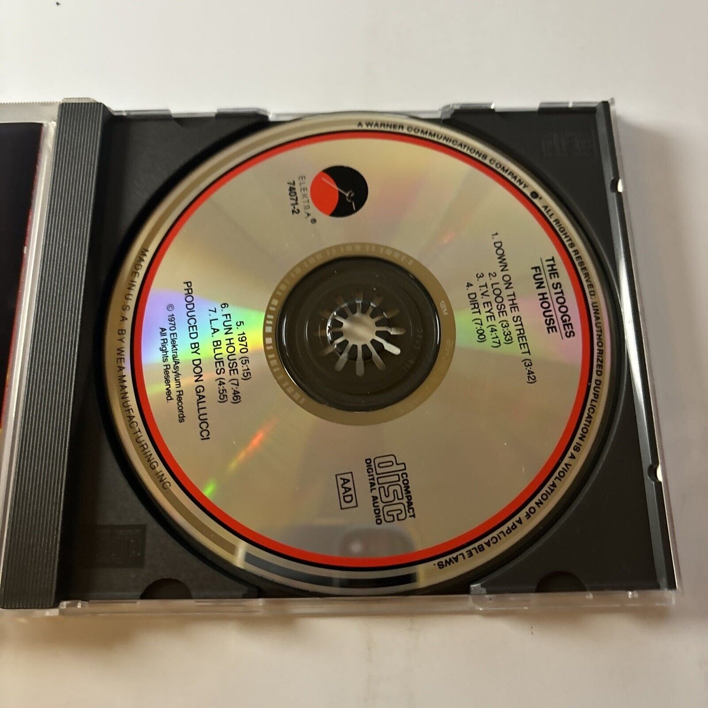 The Stooges - Fun House (CD, 1987) 74071-2