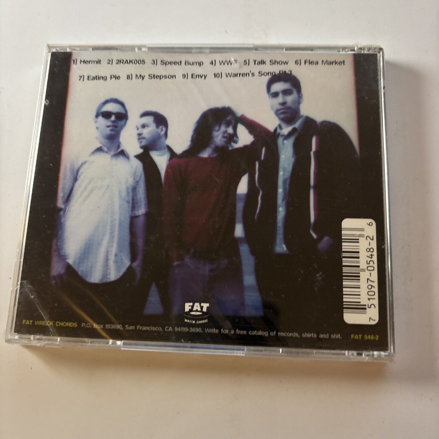 Bracket - E is for Everything on Fat Wreck Chord (CD, 1996) Fat-548-2 New