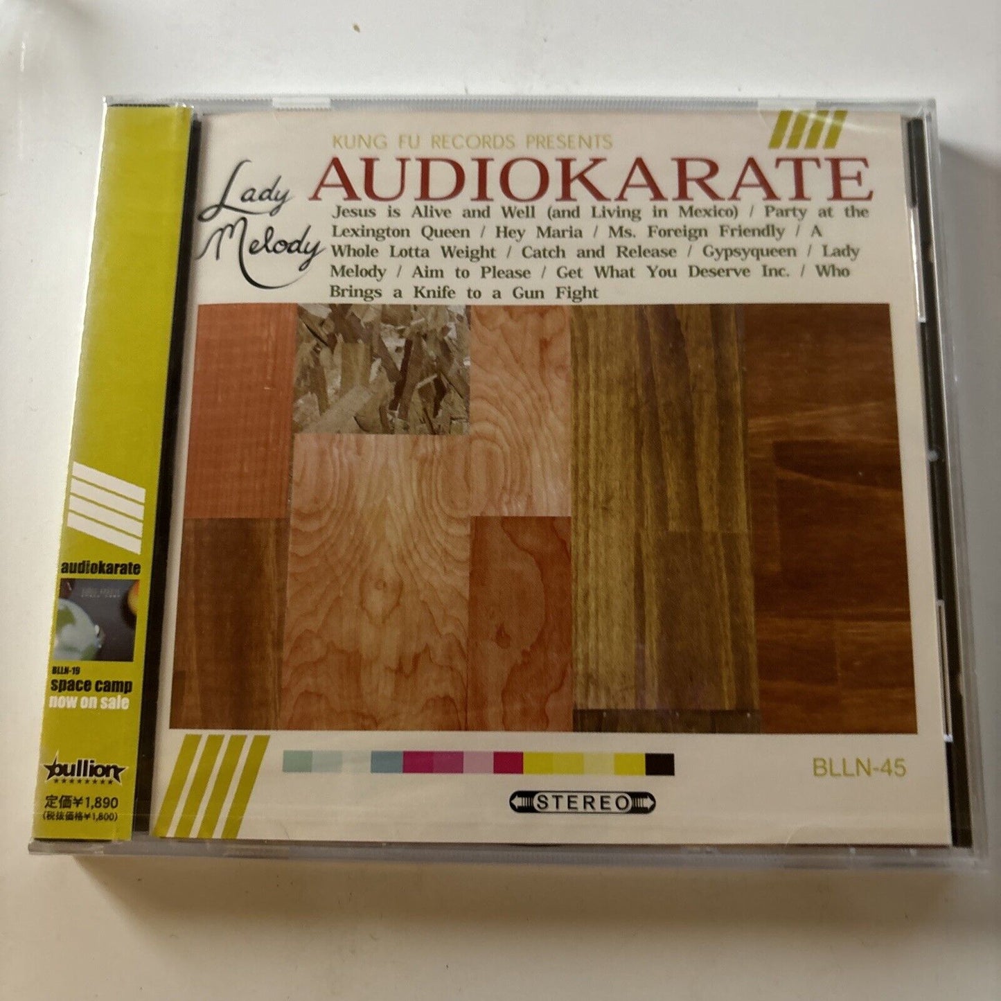 Audio Karate - Lady Melody (CD, 2004) Blln-45 Japan Obi *New Sealed*