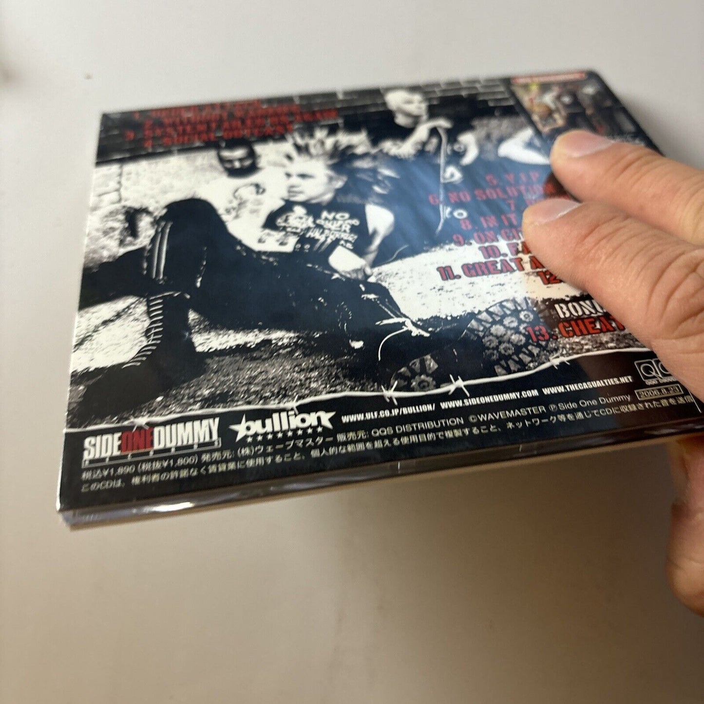 The Casualties - Under Attack (CD, 2006) Japan Obi Blln-74 *New Sealed*