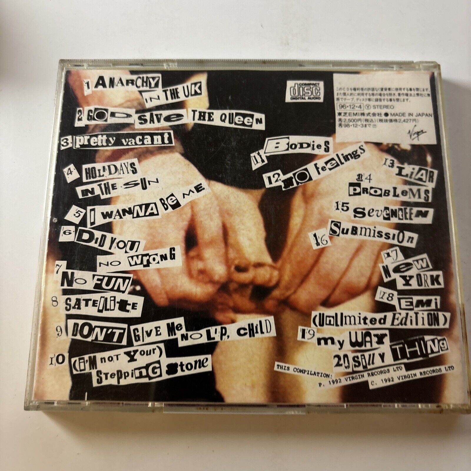 Sex Pistols - Kiss This (CD, 1996) Japan Vjcp-50127 – Retro Unit