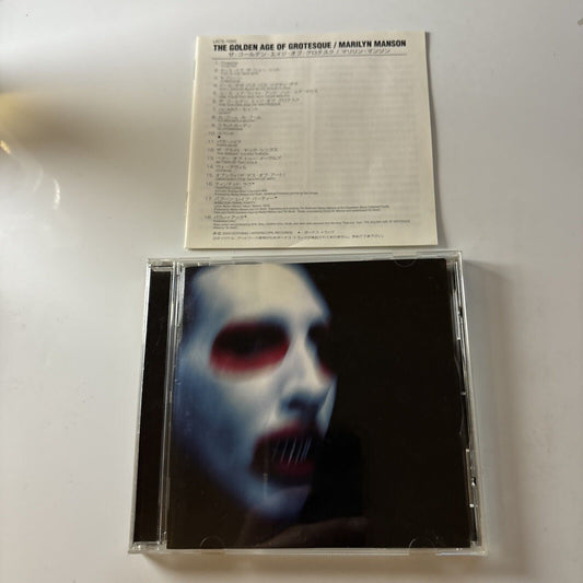 Marilyn Manson - The Golden Age Of Grotesque (CD, 2003) Japan Uics-1050